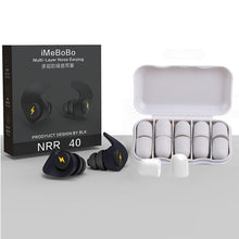 Load image into Gallery viewer, Anti-noise Sleep Earplugs Soundproof Earplugs, Red, Blue, Black
