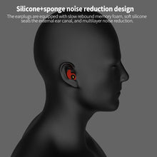 Load image into Gallery viewer, Anti-noise Sleep Earplugs Soundproof Earplugs, Red, Blue, Black