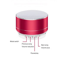 Load image into Gallery viewer, Mini Metal Wireless Bluetooth Speaker