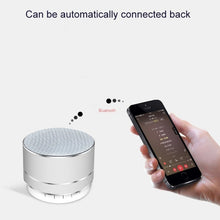 Load image into Gallery viewer, Mini Metal Wireless Bluetooth Speaker