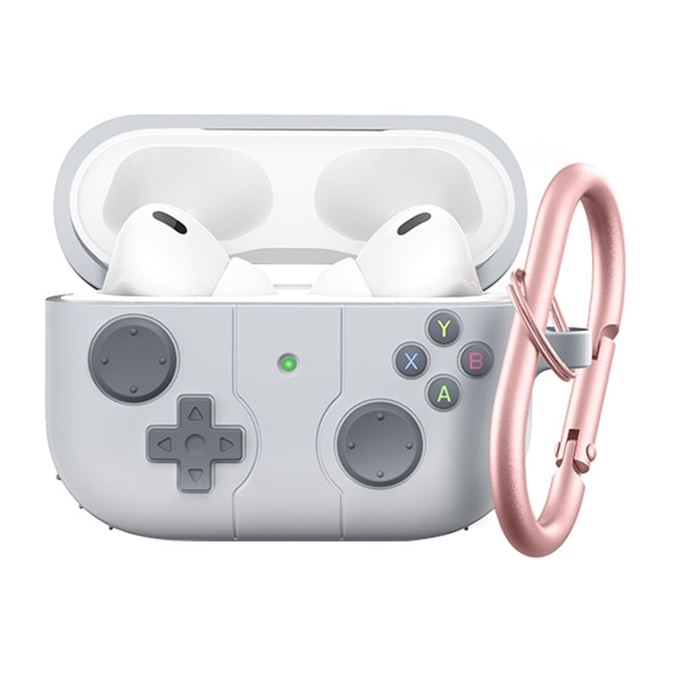 Soft Shell Drop-proof Silicone Headphone Cover With Hook, For Airpods Pro 2, For Airpods 3