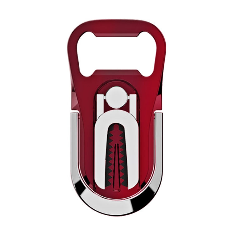 Multifunction Car Air Vent Phone Holder Finger Ring Phone Bracket Bottle Opener