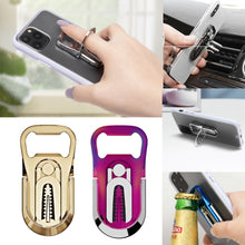 Load image into Gallery viewer, Multifunction Car Air Vent Phone Holder Finger Ring Phone Bracket Bottle Opener