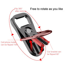 Load image into Gallery viewer, Multifunction Car Air Vent Phone Holder Finger Ring Phone Bracket Bottle Opener