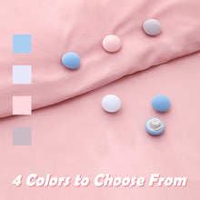 Load image into Gallery viewer, 8 PCS Non-marking One-touch Unlocking Mushroom-shaped Quilt Fixer, Pink+Cloth Needle, Gray+Cloth Needle, Blue+Cloth Needle, White+Cloth Needle, Light Pink+Gum Needle, Light Blue+Glue Needle, White+Glue Needle