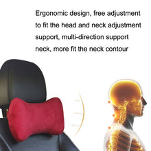 Load image into Gallery viewer, Car Memory Cotton Headrest Protective Cervical Spine Seat Sleeping Pillow
