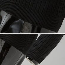 Load image into Gallery viewer, High-Collar Long-Sleeved Men Sweater Casual Thread Knit Clothes, M, L, XL, XXL, XXXL, XXXXL