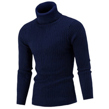 Load image into Gallery viewer, High-Collar Long-Sleeved Men Sweater Casual Thread Knit Clothes, M, L, XL, XXL, XXXL, XXXXL
