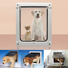 Load image into Gallery viewer, GM-01 Pet Door Pet Supplies ABS Dog and Cat Door Hole, GM-01 White