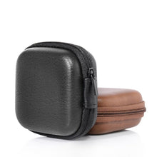 Load image into Gallery viewer, Retro Leather USB Data Cable Storage Bag Earphone Headset Case Pouch Box, Black, Brown, Gray