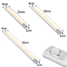 Load image into Gallery viewer, 2.8W USB Charging Smart Human Body Sensing Wardrobe Lamp, Length:, 22 cm, 30 cm, 40 cm
