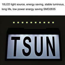 Load image into Gallery viewer, Solar LED Light Control Waterproof Plug Door Light, Style:, 5 Letters + 3 Sets Numbers, 26 Letters + 3 Sets Numbers