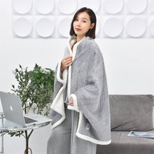Load image into Gallery viewer, Flannel Thickened Embossed Shawl Blanket Office Air Conditioning Blanket, 80x130cm, 100x150cm