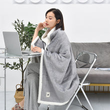 Load image into Gallery viewer, Flannel Thickened Embossed Shawl Blanket Office Air Conditioning Blanket, 80x130cm, 100x150cm