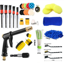 Load image into Gallery viewer, Car Wash Water Sprayer Tool Details Clean Brush Air Outlet Brush Set, 35 in 1