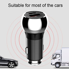 Load image into Gallery viewer, LDNIO C1 36W PD + QC 3.0 Car Fast Charger High Power Intelligent USB Car Charger, with Micro USB Cable, with 8 Pin Cable, with USB-C/Type-C Cable