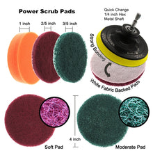 Load image into Gallery viewer, 30 PCS / Set Car Beauty Details Brush Drill Brush Car Wash Glove Set, 30 in 1