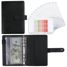 Load image into Gallery viewer, A6 Macaron Notebook PU Loose-leaf Cash Budget Handbook