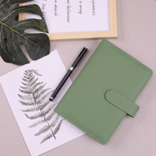Load image into Gallery viewer, A6 Macaron Notebook PU Loose-leaf Cash Budget Handbook