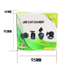 Load image into Gallery viewer, 2PCS 2.4 A Motor Boat Trailer Car Modified Square Single USB Car Charger, 2PCS 2.4 A