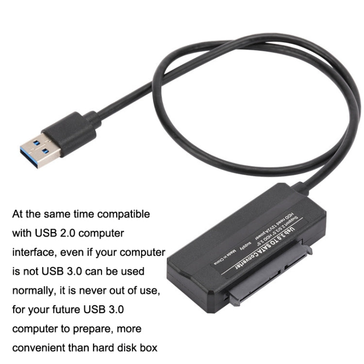 USB3.0 To SATA Cable USB3.0 Easy Drive Line Hard Drive Line, Cable Length:, 45cm
