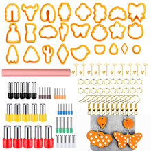 Load image into Gallery viewer, 106-1 116 In 1 Clay Cutter Set DIY Clay Earring Mould Clay Earrings Making Tools