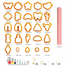 Load image into Gallery viewer, 106-1 116 In 1 Clay Cutter Set DIY Clay Earring Mould Clay Earrings Making Tools