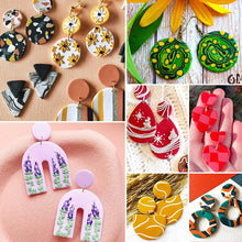 Load image into Gallery viewer, 106-1 116 In 1 Clay Cutter Set DIY Clay Earring Mould Clay Earrings Making Tools