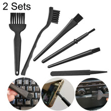 Load image into Gallery viewer, 2 Sets Anti-static Brush Portable Handle Clean Keyboard Brush Kit, 5 In 1