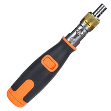 Load image into Gallery viewer, 2050C Portable 10 In 1 Hidden Bits Multi-angle Ratchet Corner Screwdriver Set, 10 In 1 Orange, 10 In 1 Gray