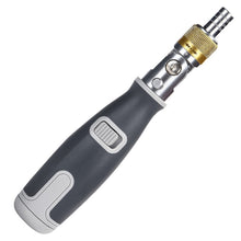 Load image into Gallery viewer, 2050C Portable 10 In 1 Hidden Bits Multi-angle Ratchet Corner Screwdriver Set, 10 In 1 Orange, 10 In 1 Gray