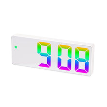Load image into Gallery viewer, Colorful Fonts LED Electronic Alarm Clock Large Screen Clock