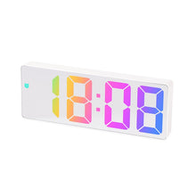 Load image into Gallery viewer, Colorful Fonts LED Electronic Alarm Clock Large Screen Clock