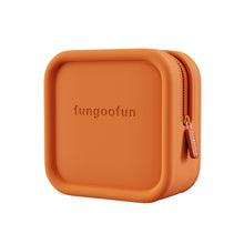 Load image into Gallery viewer, Fungoofun Candy Color EVA Travel Digital Storage Bag Cosmetic Bag, Square Pink, Square Orange, Square Yellow, Brick Pink, Brick Orange, Brick Yellow