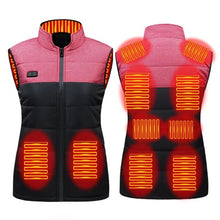 Load image into Gallery viewer, Heated Vest Electric Heating 3 Constant Temperature Warm Cotton Jacket, S, M, L, XL, 2XL, 3XL