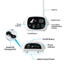 Load image into Gallery viewer, KD-661 500m Wireless Electric Dog Pet Fence Shock Collar,Spec:, For One Dog, For Two Dog, For Three Dog