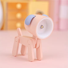 Load image into Gallery viewer, TL-23 LED Mini Foldable Cartoon Desk Lamp Home Pet Shape Decoration Table Lamp, Spec:, Dog (Blue), Dog (Green), Dog (Pink), Dog (Beige), Dog (Orange）, Dog (Yellow), Deer (Blue), Deer (Green), Deer (Pink), Deer (Beige), Deer (Orange), Deer (Yellow)     ...