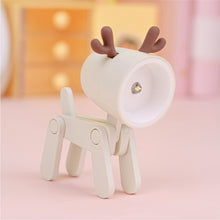 Load image into Gallery viewer, TL-23 LED Mini Foldable Cartoon Desk Lamp Home Pet Shape Decoration Table Lamp, Spec:, Dog (Blue), Dog (Green), Dog (Pink), Dog (Beige), Dog (Orange）, Dog (Yellow), Deer (Blue), Deer (Green), Deer (Pink), Deer (Beige), Deer (Orange), Deer (Yellow)     ...