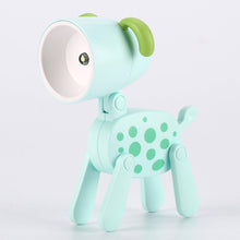 Load image into Gallery viewer, TL-23 LED Mini Foldable Cartoon Desk Lamp Home Pet Shape Decoration Table Lamp, Spec:, Dog (Blue), Dog (Green), Dog (Pink), Dog (Beige), Dog (Orange）, Dog (Yellow), Deer (Blue), Deer (Green), Deer (Pink), Deer (Beige), Deer (Orange), Deer (Yellow)     ...