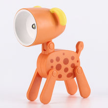 Load image into Gallery viewer, TL-23 LED Mini Foldable Cartoon Desk Lamp Home Pet Shape Decoration Table Lamp, Spec:, Dog (Blue), Dog (Green), Dog (Pink), Dog (Beige), Dog (Orange）, Dog (Yellow), Deer (Blue), Deer (Green), Deer (Pink), Deer (Beige), Deer (Orange), Deer (Yellow)     ...
