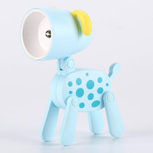 Load image into Gallery viewer, TL-23 LED Mini Foldable Cartoon Desk Lamp Home Pet Shape Decoration Table Lamp, Spec:, Dog (Blue), Dog (Green), Dog (Pink), Dog (Beige), Dog (Orange）, Dog (Yellow), Deer (Blue), Deer (Green), Deer (Pink), Deer (Beige), Deer (Orange), Deer (Yellow)     ...