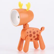 Load image into Gallery viewer, TL-23 LED Mini Foldable Cartoon Desk Lamp Home Pet Shape Decoration Table Lamp, Spec:, Dog (Blue), Dog (Green), Dog (Pink), Dog (Beige), Dog (Orange）, Dog (Yellow), Deer (Blue), Deer (Green), Deer (Pink), Deer (Beige), Deer (Orange), Deer (Yellow)     ...
