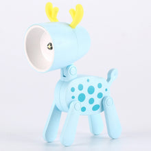 Load image into Gallery viewer, TL-23 LED Mini Foldable Cartoon Desk Lamp Home Pet Shape Decoration Table Lamp, Spec:, Dog (Blue), Dog (Green), Dog (Pink), Dog (Beige), Dog (Orange）, Dog (Yellow), Deer (Blue), Deer (Green), Deer (Pink), Deer (Beige), Deer (Orange), Deer (Yellow)     ...