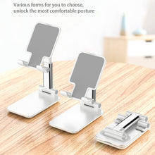Load image into Gallery viewer, SSKY X5 Desktop Phone Live Foldable Tablet Bracket, Style:, X5 Standard Version (White), X5 Standard Version (Black)