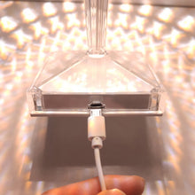 Load image into Gallery viewer, Bedside Crystal Table Lamp LED Wine Glass Night Light, Specification: