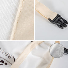 Load image into Gallery viewer, Cotton TPU Bread Bag With Clasp Reusable Storage Bag, Bread Bag White, Bread Bag Beige