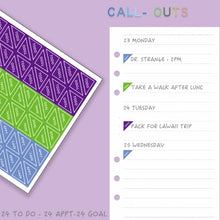 Load image into Gallery viewer, A6 Macaron PU Leather Loose-leaf Notebook Cash Budget Handbook, XJYS-010  Pink, XJYS-010  Purple, XJYS-010 Yellow, XJYS-010 Black, XJYS-010 Green, XJYS-010  Blue