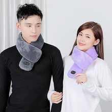 Load image into Gallery viewer, USB Charging Heating Massage Scarf Warmth Neck