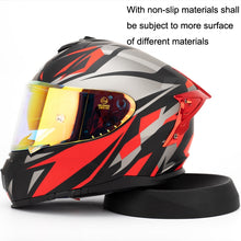 Load image into Gallery viewer, Multi-functional Motorcycle Helmet Support Pad Protective Anti-slip Mat, Black