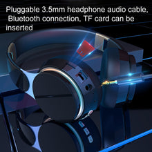 Load image into Gallery viewer, FG-07S Foldable Wireless Headset With Microphone Support AUX/TF Card